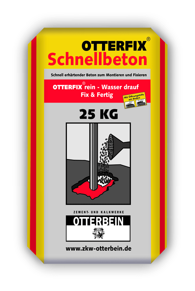 Schnellbeton, ohne Anmischen, effizientes Arbeiten, schnell